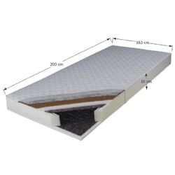 Матрас Mobhaus Kokos Medium Atyp 163x200 (16cm) Thumb