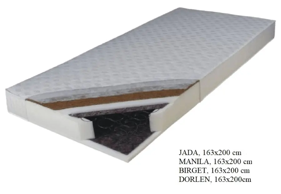 Матрас Mobhaus Kokos Medium Atyp 163x200 (16cm) - 3