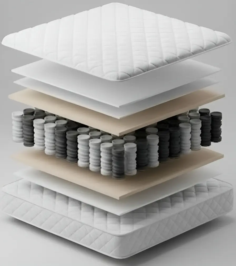 Матрас Prima Tech Sleep 140x190 Grey (19см) - 2