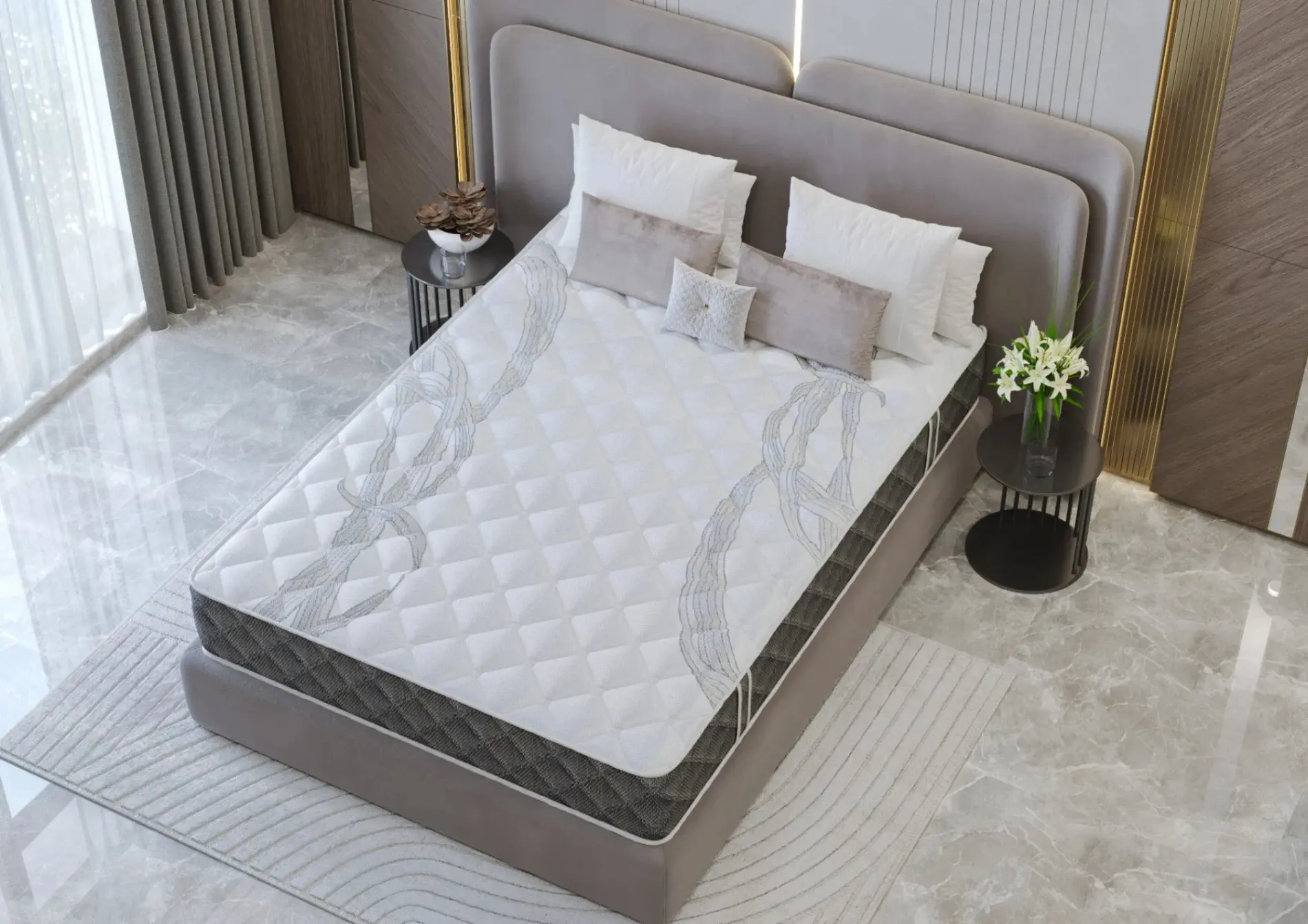 Матрас Somnart Memory Dream 160x200 (24см) - 7