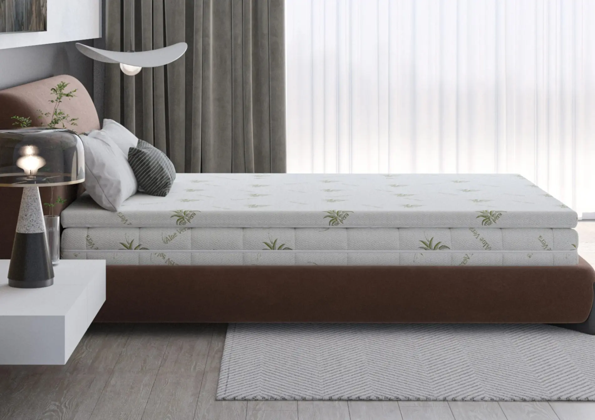Topper Somnart Aloe Vera 025517 160x200 (4cm) - 4