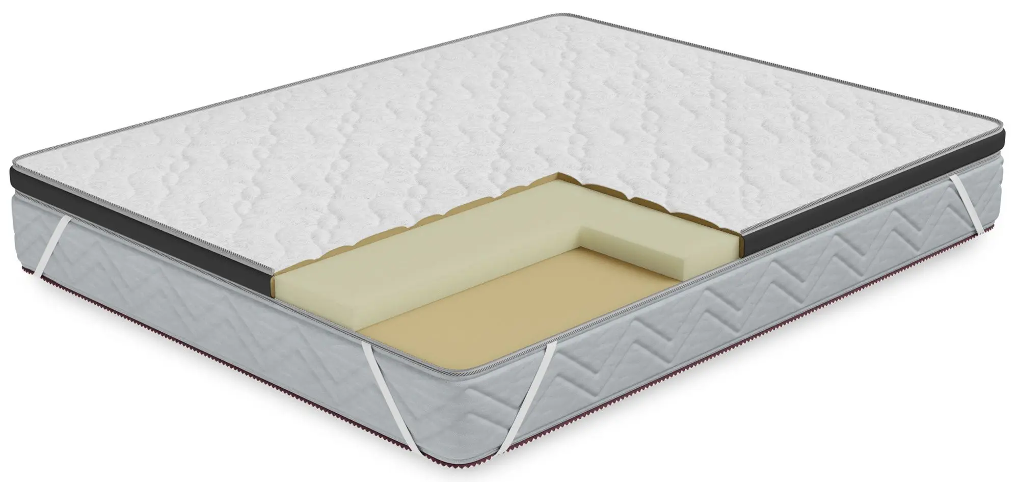 Topper Stolline Sonik-memory 160х190 (6cm) - 2