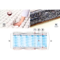 Saltea Velam Lux Super-Crystal 160x200 (22cm) Thumb