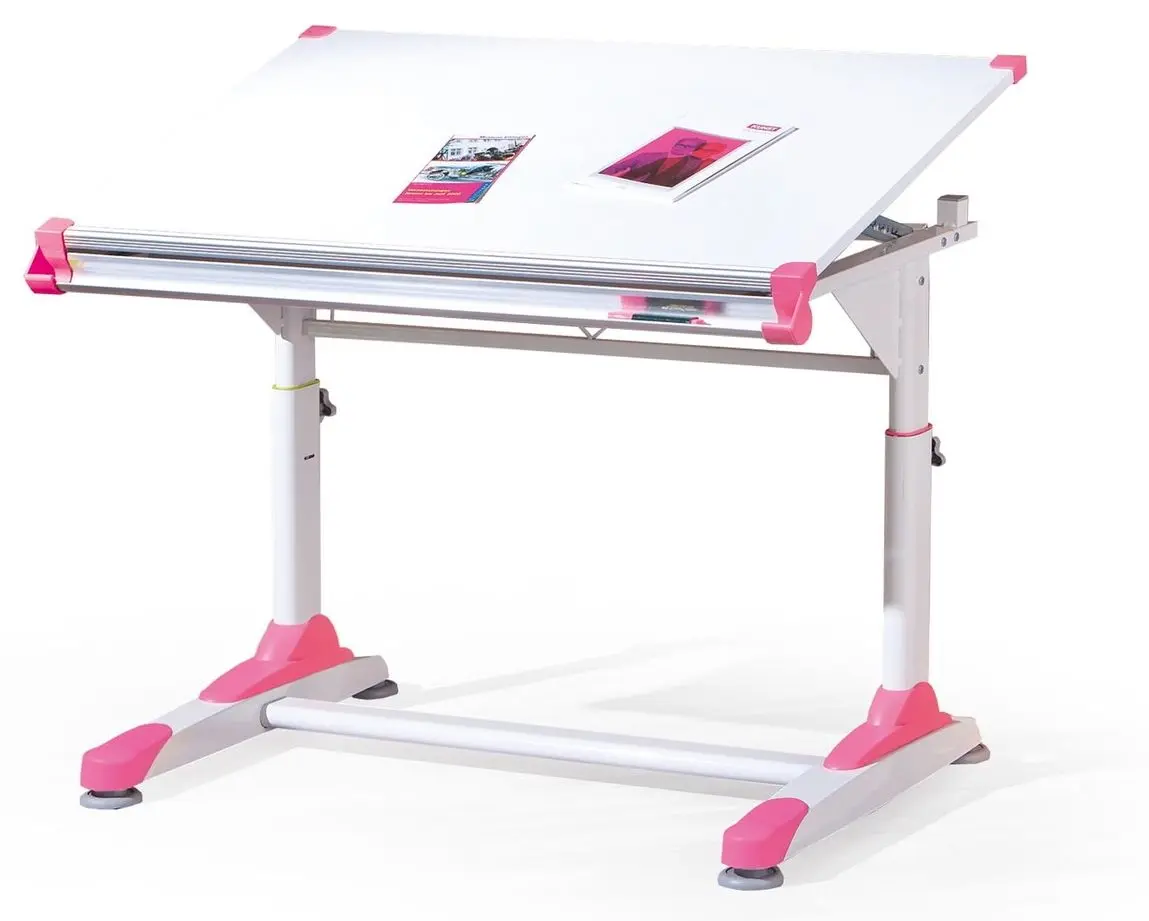 Banca reglabila Halmar Collorido (White/Green/Pink)