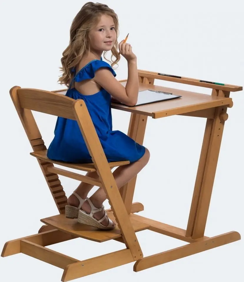 Banca reglabila Viga Pelican 5087 (Natural) - 5