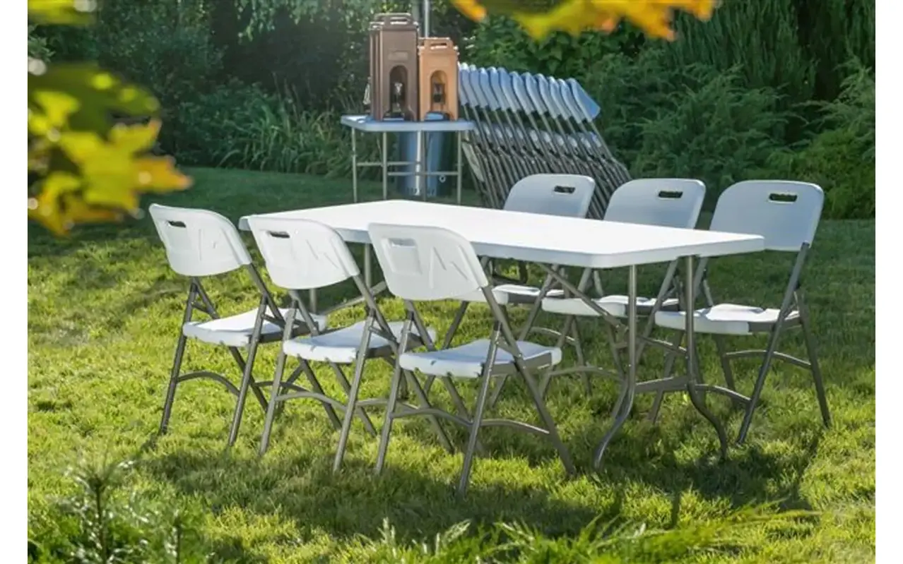 Masa pentru catering Hendi 810897 (White)