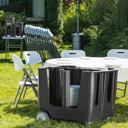 Стол для кейтеринга Hendi 810941 (White) Thumb