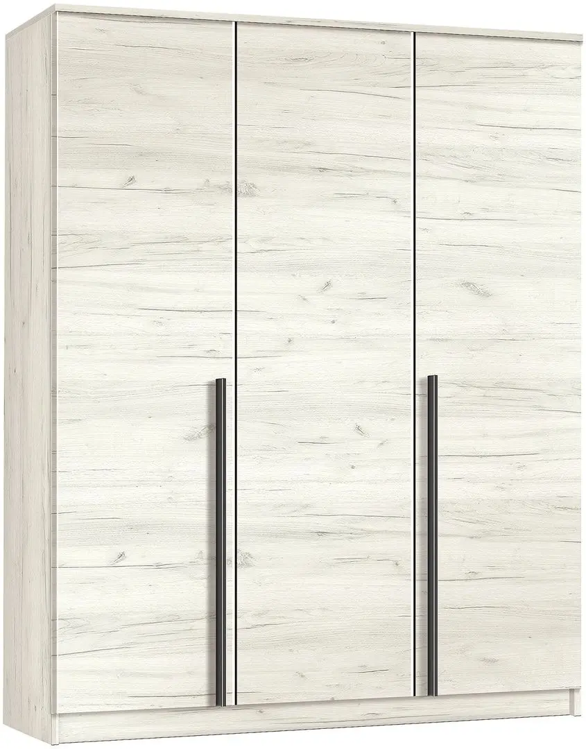 Спальня Modern Monica Alaska 01 подъемный механизм 160x200 Beige + Kenon 150cm Craft Oak White - 5