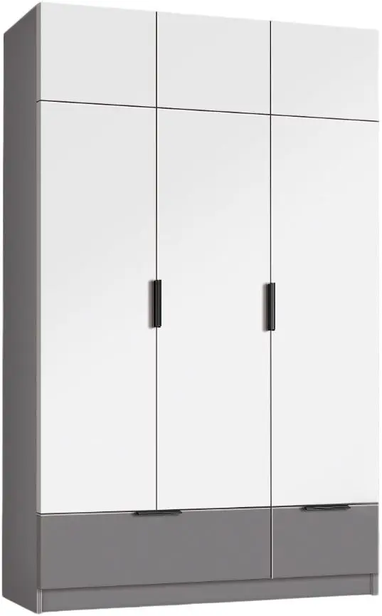 Спальня Modern Monica Alaska 10 Total Eclipse подъемный механизм 160x200 Dark Grey + Komfort 135cm Slate Gray/White - 5