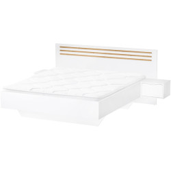 Спальня Tempo Kondela Florens 160x200 (White/Artisan Oak) Thumb