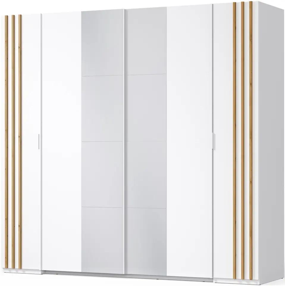 Спальня Tempo Kondela Florens 160x200 (White/Artisan Oak) - 3