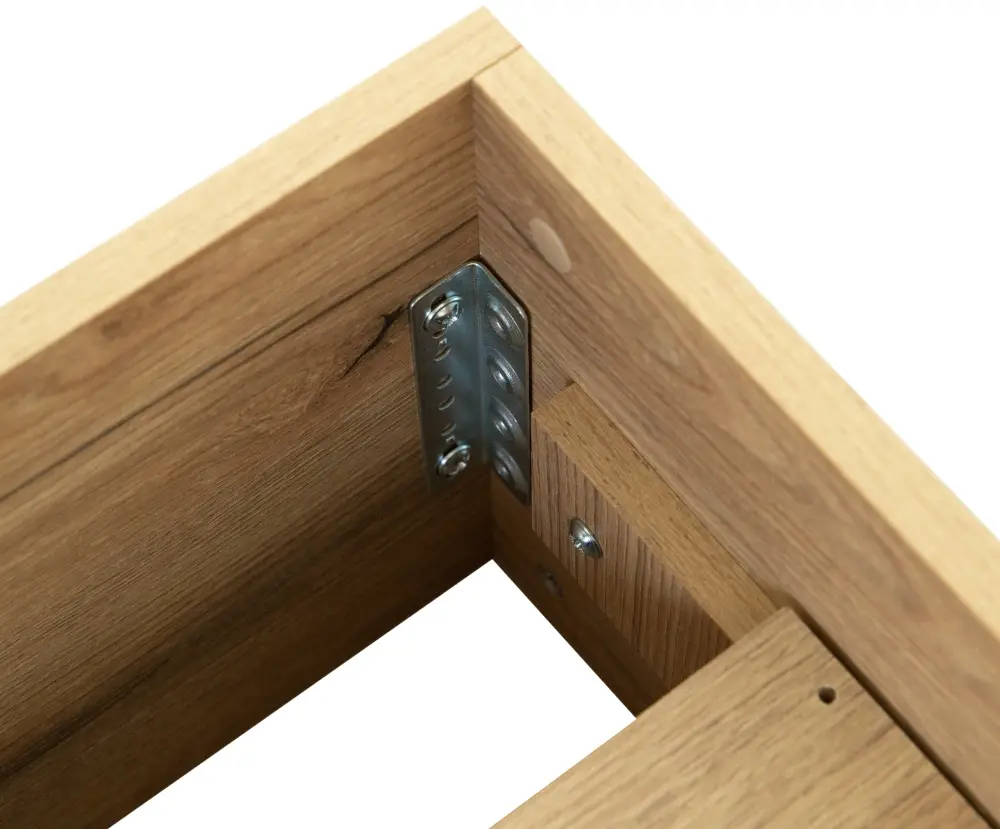 Спальня Tempo Kondela Milaga 160x200 (Oak/Glossy White) - 11