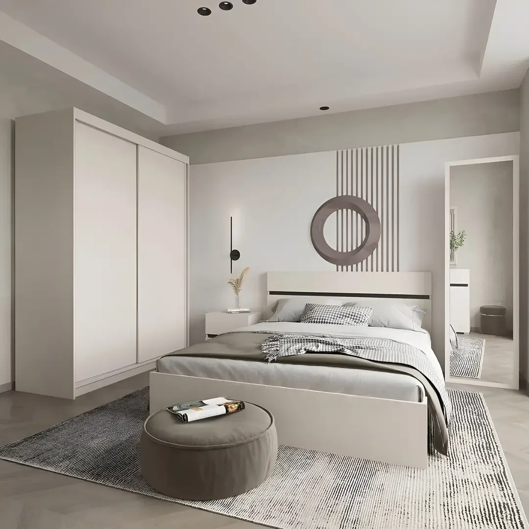 Спальня Yasen London 160/LOZ160/2S/LUS55 (Кашемир/Антрацит)