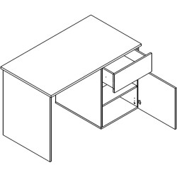 Dormitor Yasen London Exclusive 2 160/LOZ160/2S/BIU120/LUS80/110 (Cashmere/Anthracite) Thumb