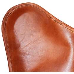 Fotoliu VidaXL Butterfly 243728 (Brown) Thumb