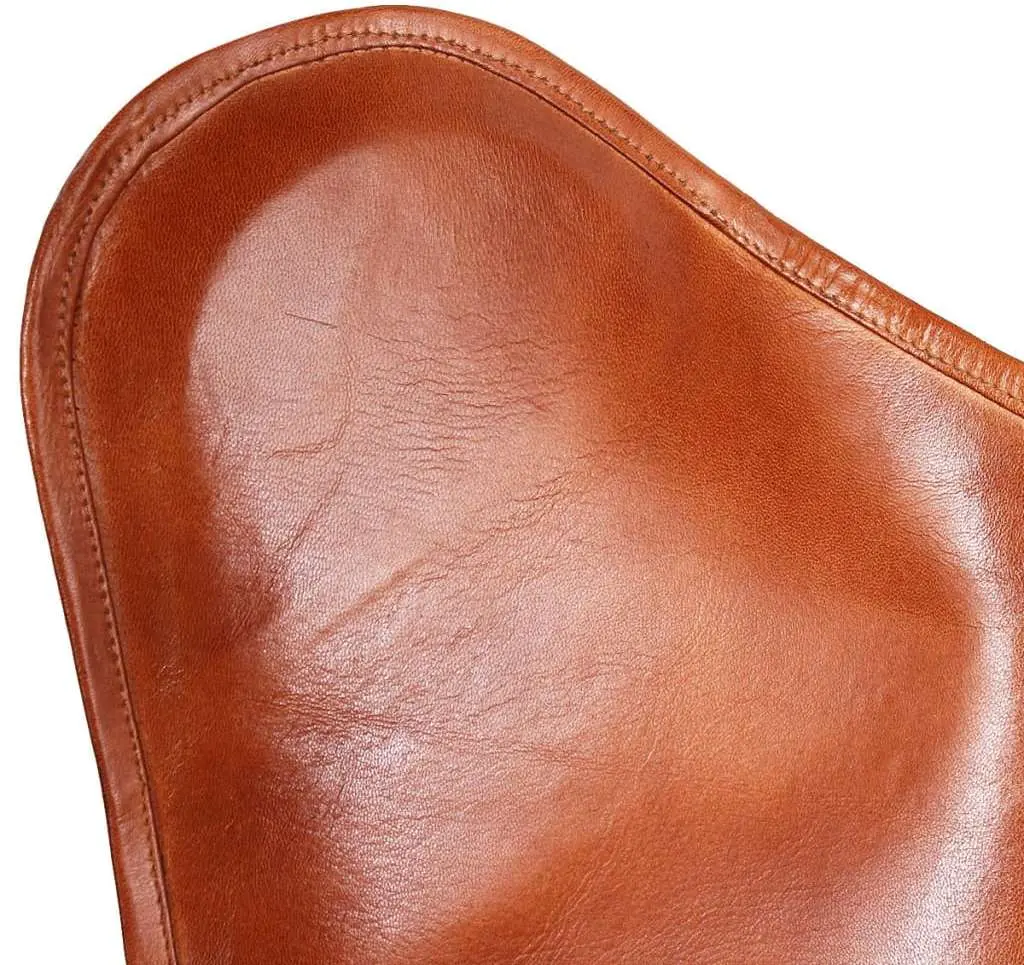 Fotoliu VidaXL Butterfly 243728 (Brown)