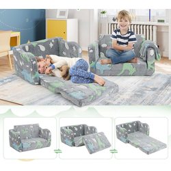 Диван Costway HV10575GD (Grey) Thumb