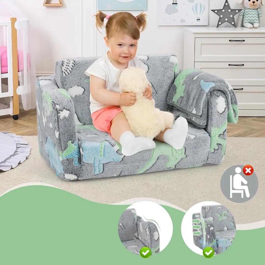 Диван Costway HV10575GD (Grey) - 6