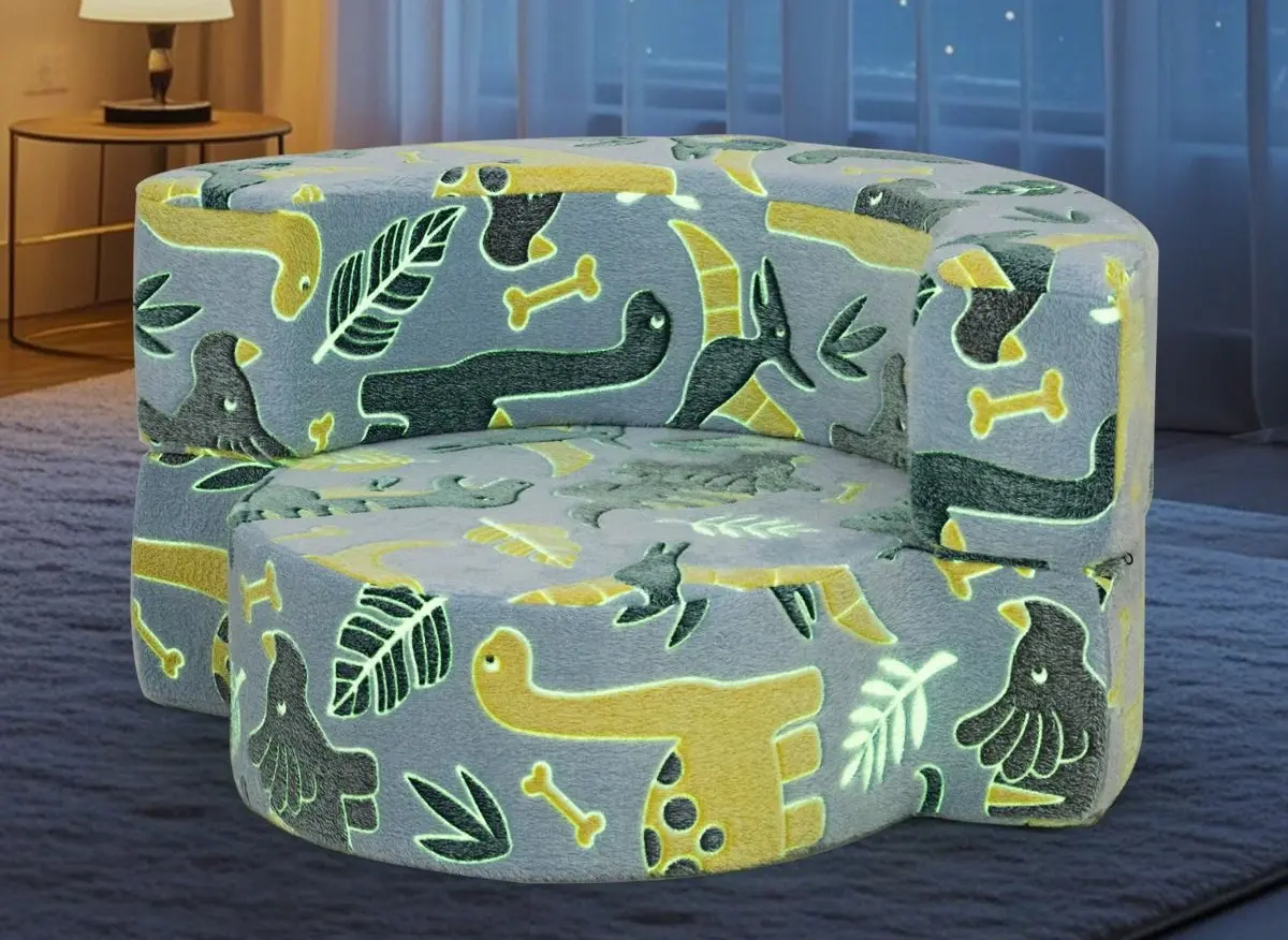 Кресло 2в1 Costway HY10226BL (Light Blue)