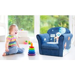 Fotoliu Costway HW65434 (Blue) Thumb