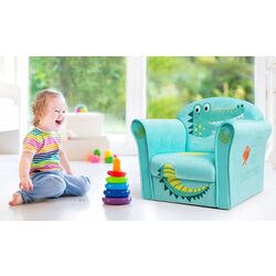 Fotoliu Costway HW65436 (Turquoise) Thumb