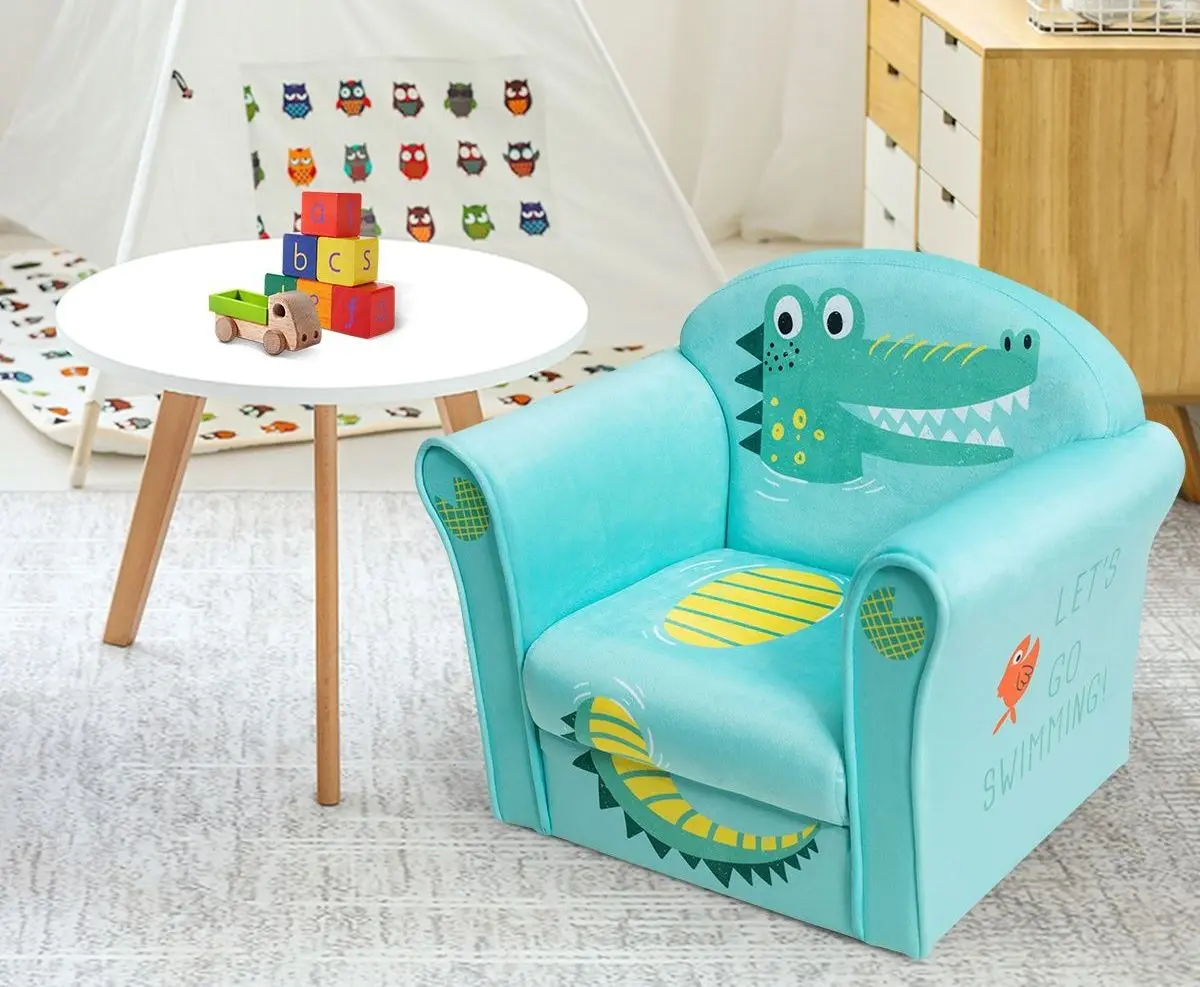 Fotoliu Costway HW65436 (Turquoise) - 4
