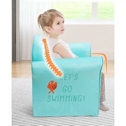 Fotoliu Costway HW65436 (Turquoise) Thumb