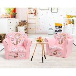 Кресло Costway HW65602 (Pink) Thumb