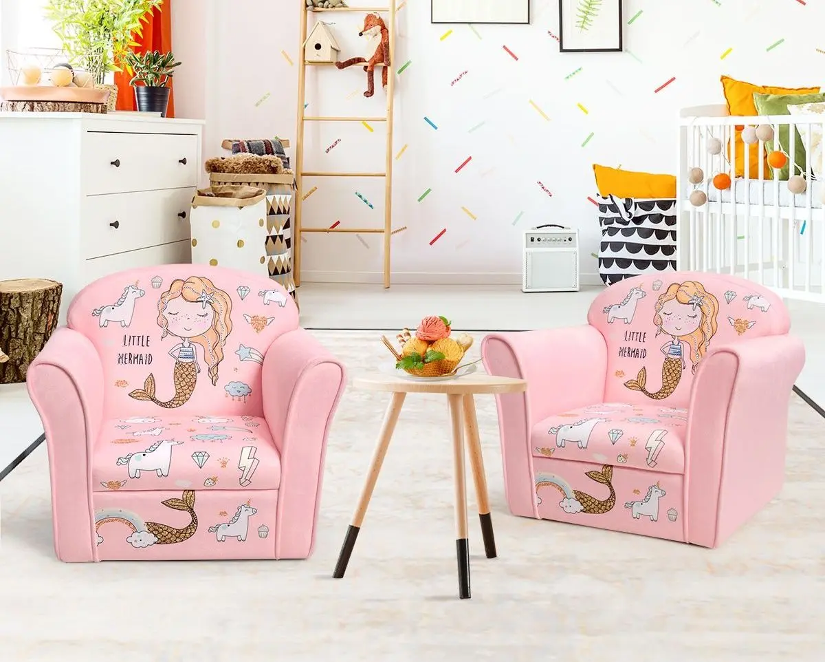 Кресло Costway HW65602 (Pink) - 2