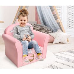 Кресло Costway HW65602 (Pink) Thumb