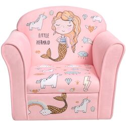 Кресло Costway HW65602 (Pink) Thumb