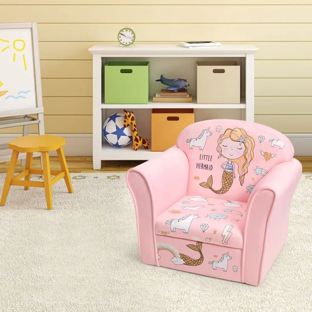 Кресло Costway HW65602 (Pink) - 4