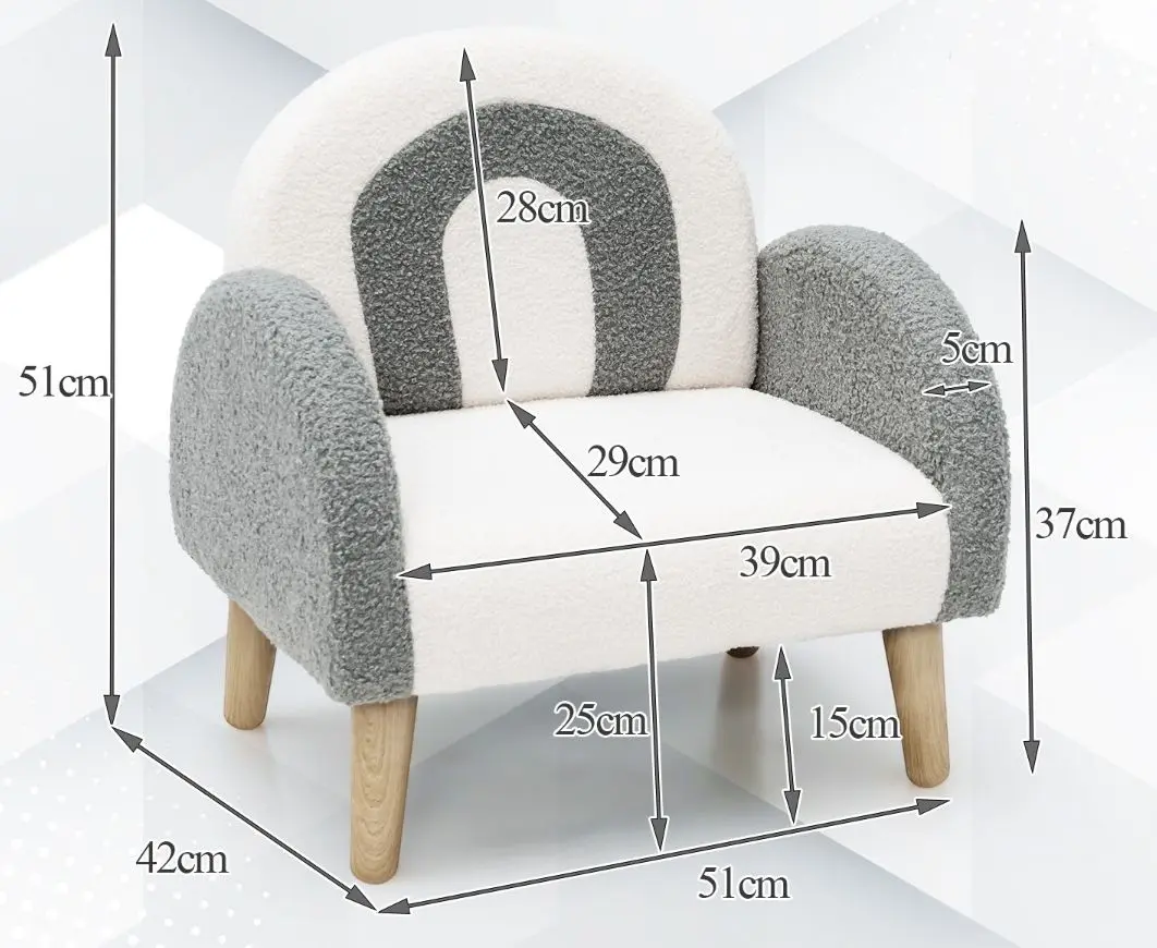 Fotoliu Costway HY10173GR (Grey/White)