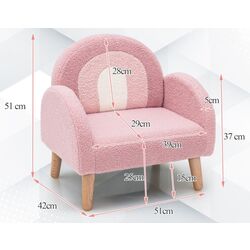 Fotoliu Costway HY10173PI (Pink) Thumb