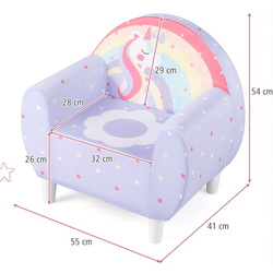 Кресло Costway HY10385PU (Purple) Thumb