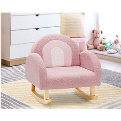 Fotoliu-balansoar Costway HY10172PI (Pink)