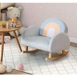 Кресло-качалка Costway HY10211BL (Blue)