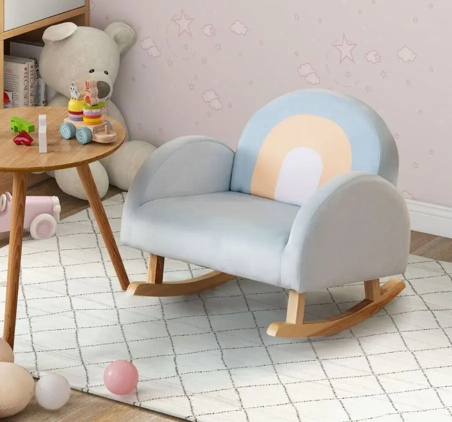 Fotoliu-balansoar Costway HY10211BL (Blue)