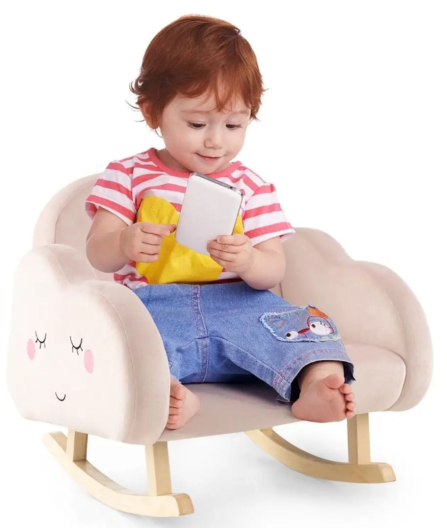 Кресло-качалка Costway HY10217PI (Pink)