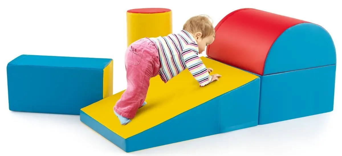 Мягкий игровой модуль Costway FH10095RE (Multicolor)