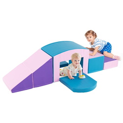 Modul moale pentru joc Costway FH10135BL (Blue/Pink) Thumb