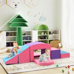 Modul moale pentru joc Costway FH10135PU (Purple/Pink) Thumb