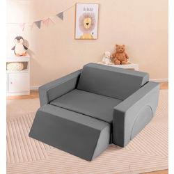 Мягкий игровой модуль Costway HV10429GR (Grey)
