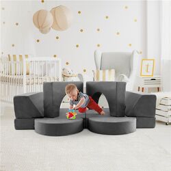 Modul moale pentru joc Costway HV10429GR (Grey) Thumb