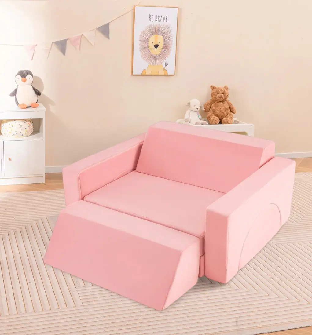 Modul moale pentru joc Costway HV10429PI (Pink)