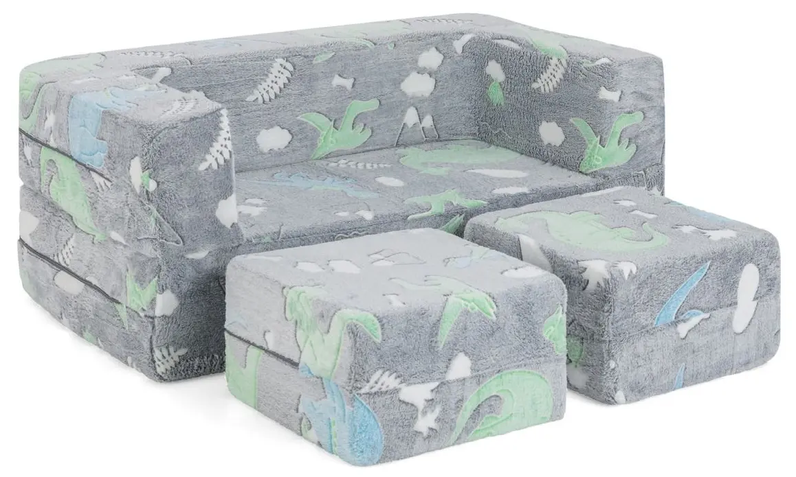 Modul moale pentru joc Costway HV10576GD (Grey)