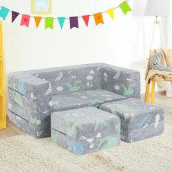 Мягкий игровой модуль Costway HV10576GD (Grey)