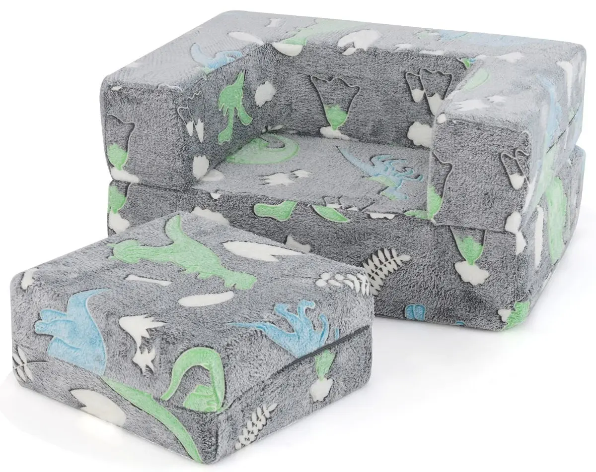 Мягкий игровой модуль Costway HV10577GD (Grey)