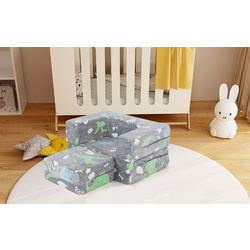 Мягкий игровой модуль Costway HV10577GD (Grey)