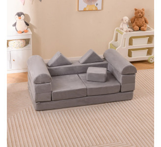 Modul moale pentru joc Costway TP10266GR (Grey)